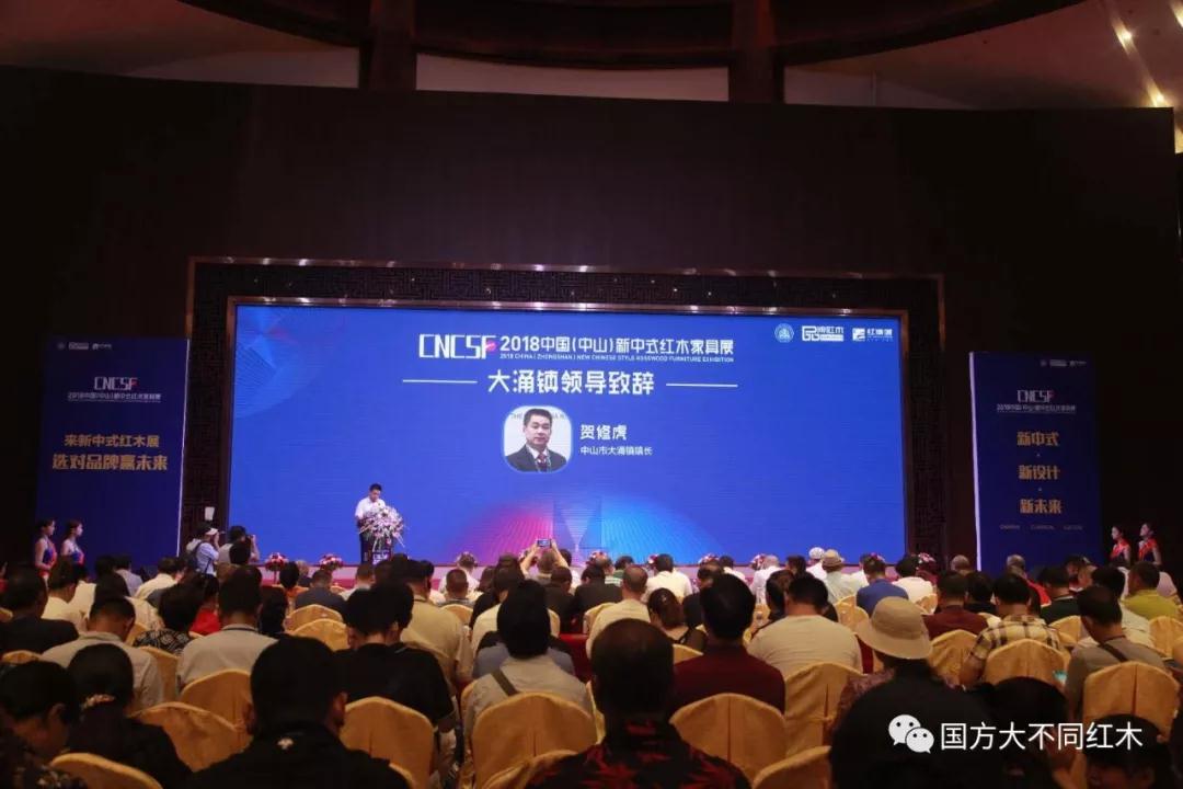 大涌镇镇长贺修虎先生致辞