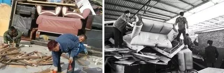 被淘汰的旧家具