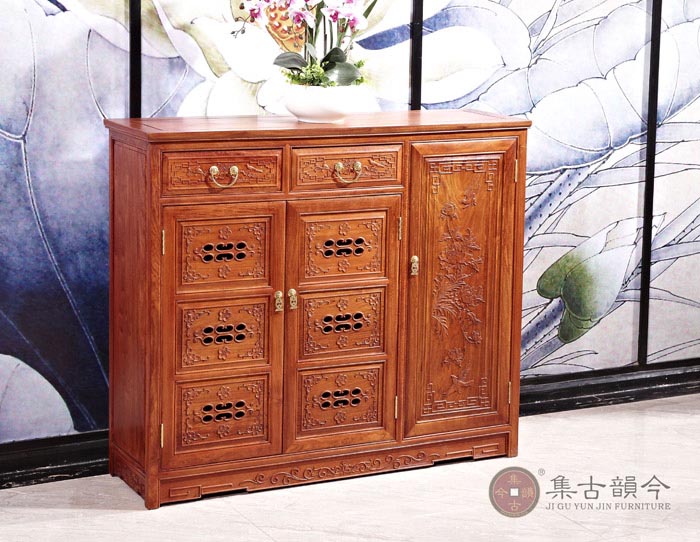 三门鞋柜